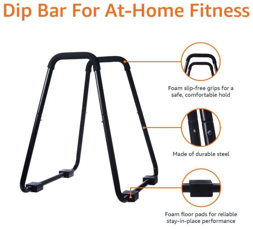  Home Gym Workout 💪  Exercise Equipment - Dip bar + Push Up Ab Roller