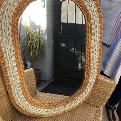 Mirror Wicker