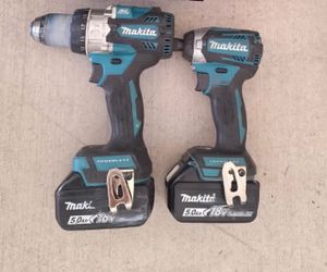 Makita 18V LXT Brushless Cordless Hammer Drill & Impact Driver Combo Kit W/ (2) 5.0Ah