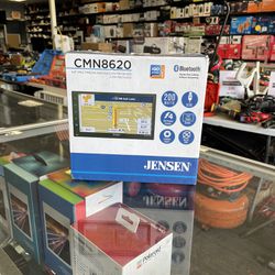 Jensen Cmn8620 2 Din 6.8 in. LCD Navigational Mechless Receiver