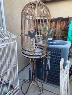 Decorative Bird Cage on Stand