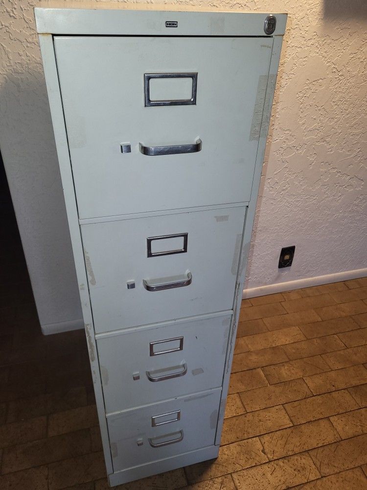4 Drawer File Cabinet