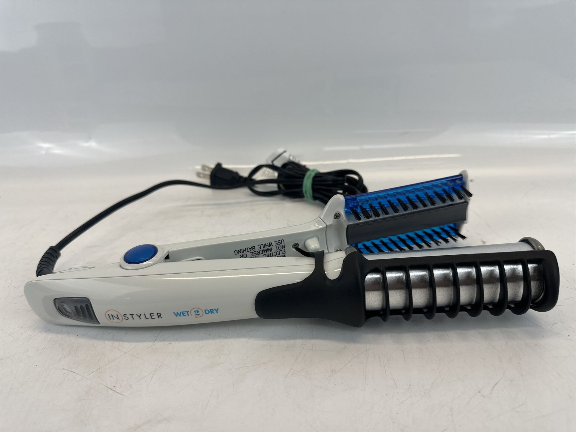 2008 InStyler Wet2Dry 1-Way Rotating Styling Iron 1-1/4 Barrel IS-1001.1 Blue