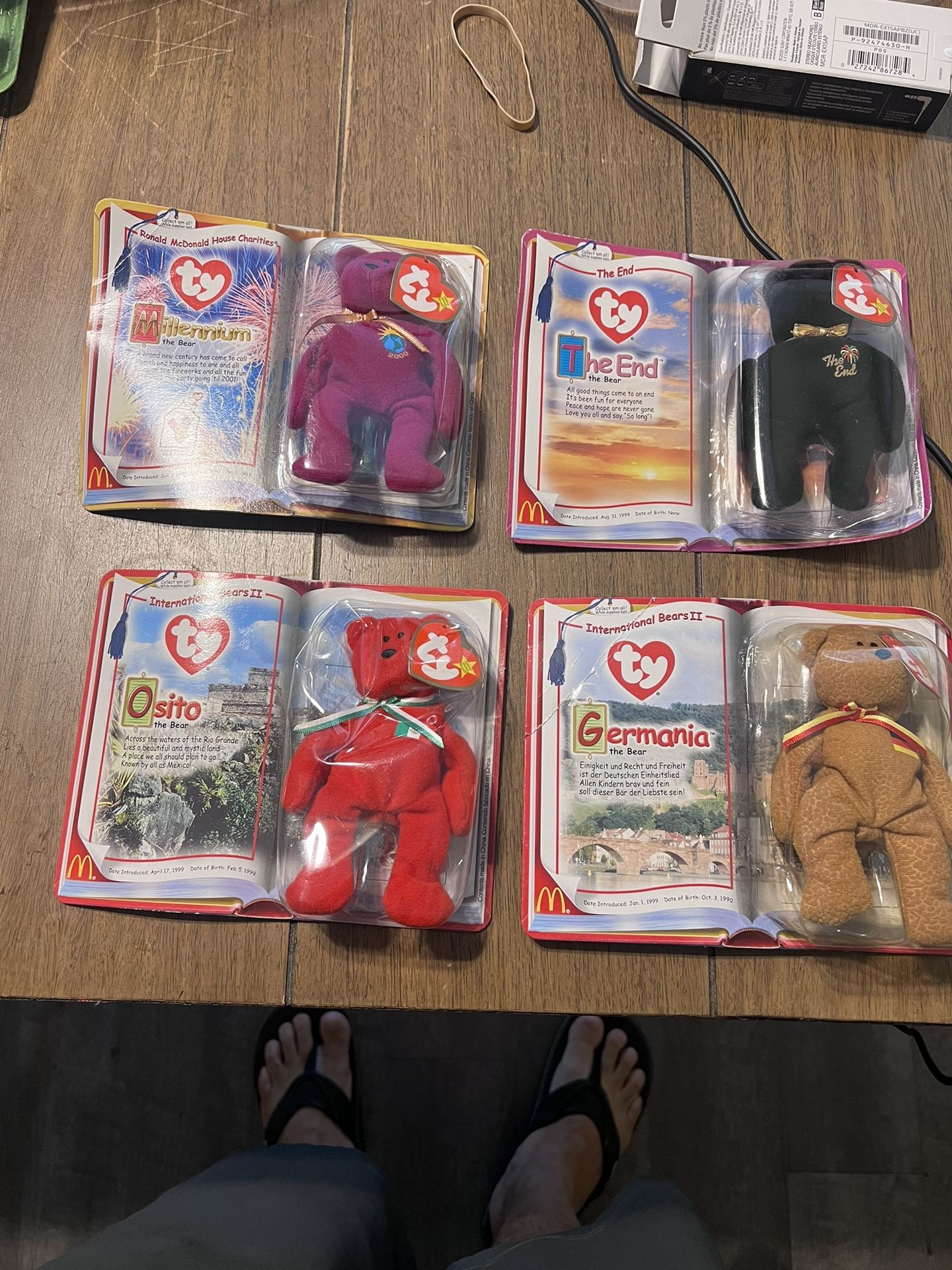 10 Collectible McDonald’s Limited Beanie Babies