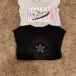 Girls Converse Shirts Size M