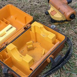 Vintage Topcon Automatic Level Survey Equipment