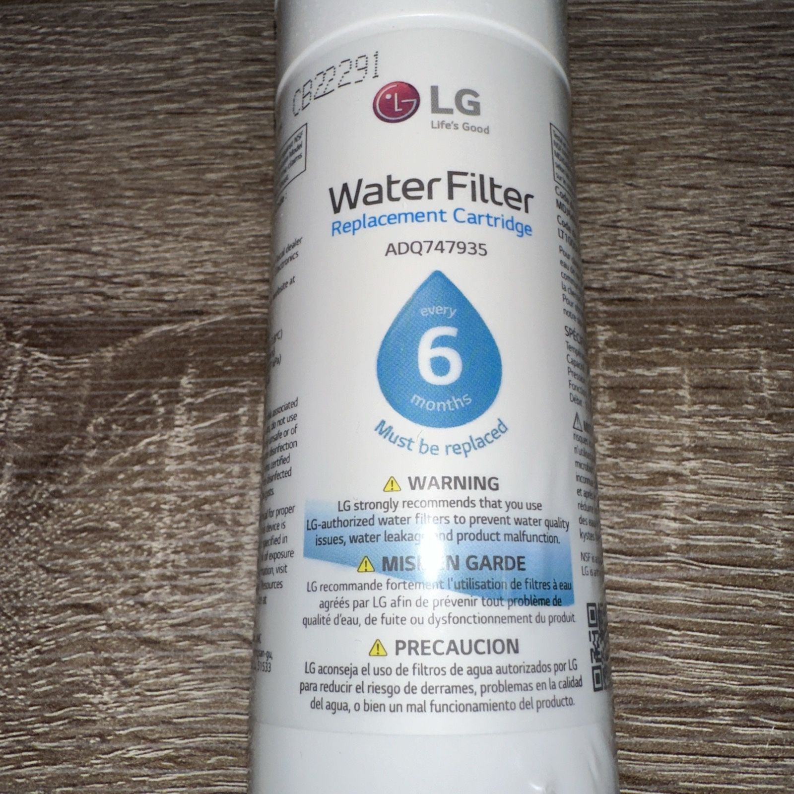 LG Fridge Water Filter Replacement Cartridge