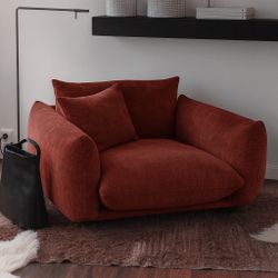 New in box！Mid-Century Italian Accent Chair – Retro Single Armchair