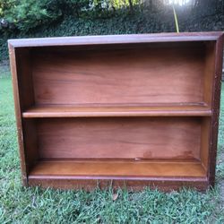 Solid Wood Bookcase For Sale 