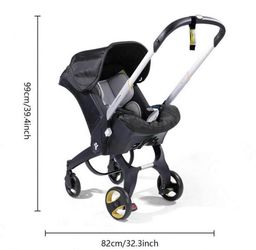 Car Seat & Stroller, Nitro Black - All-in-One Travel System