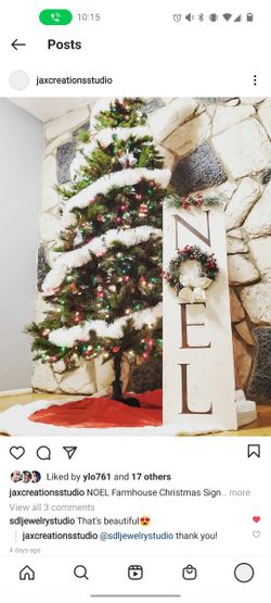 Noel Wooden Sign