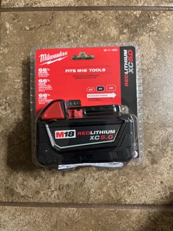 M18 18-Volt 5.0 Ah Lithium-Ion XC Extended Capacity Battery Pack