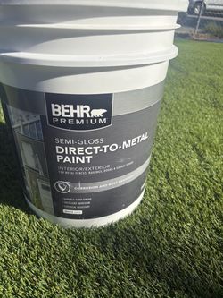 Behr Premium Semi-Gloss Direct-to-Metal Paint