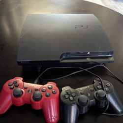 PS3 With Controllers