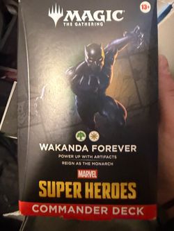 MTG Marvel Super Heroes Wakanda Forever Commander Deck
