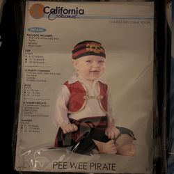 Pee Wee Pirate Costume 