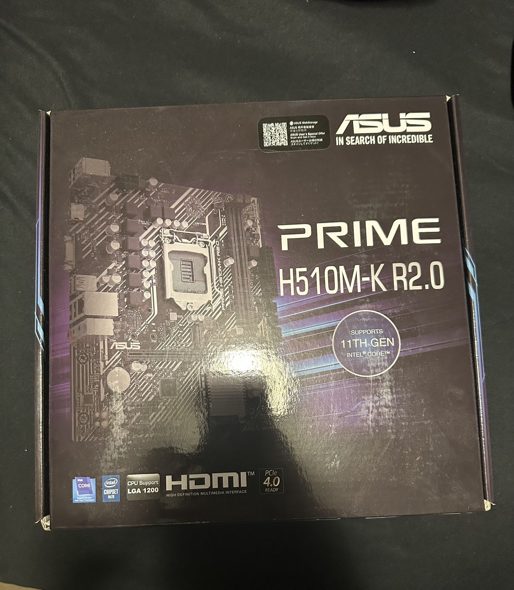 Asus Prime H510M-K R2.0 - Motherboard