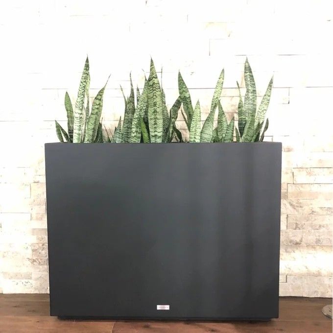 Veradek Metallic Series Galvanized Powder-Coated Steel Planter Box