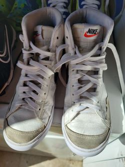 Nike white high tops