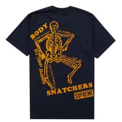 SUPREME “BODY SNATCHERS” TEE NAVY SIZE X-LARGE 