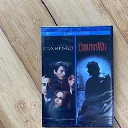Casino + Carlito’s Way Double Feature DVD Brand New Sealed