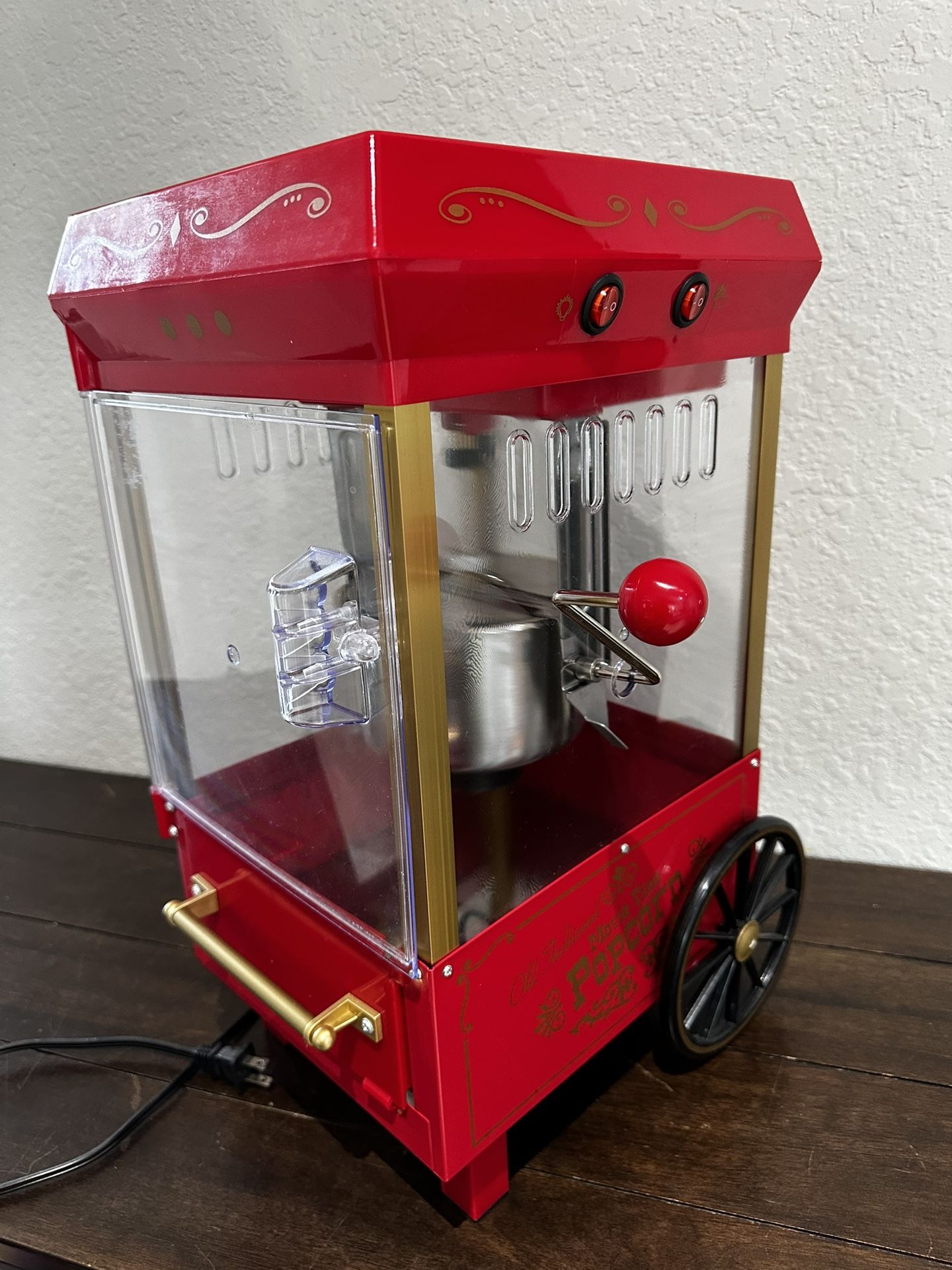 Popcorn Machine Cart