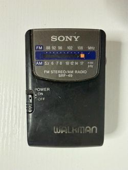 Sony Walkman SRF - 49 FM/ AM Radio !