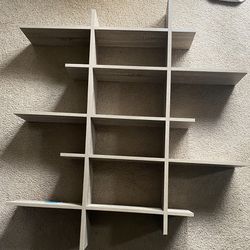 Hanging Wall Shelf- 5 Shelves