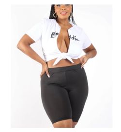 Xl baddie shorts set