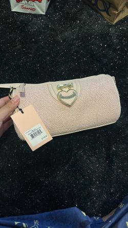 Juicy Couture Pink Clay Precious Moments Roll Bag NWT