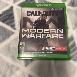 Call Of Duty Modern Warfare Xbox One