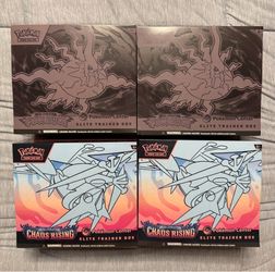 Pitch Black and Chaos Rising Pokemon Center ETB