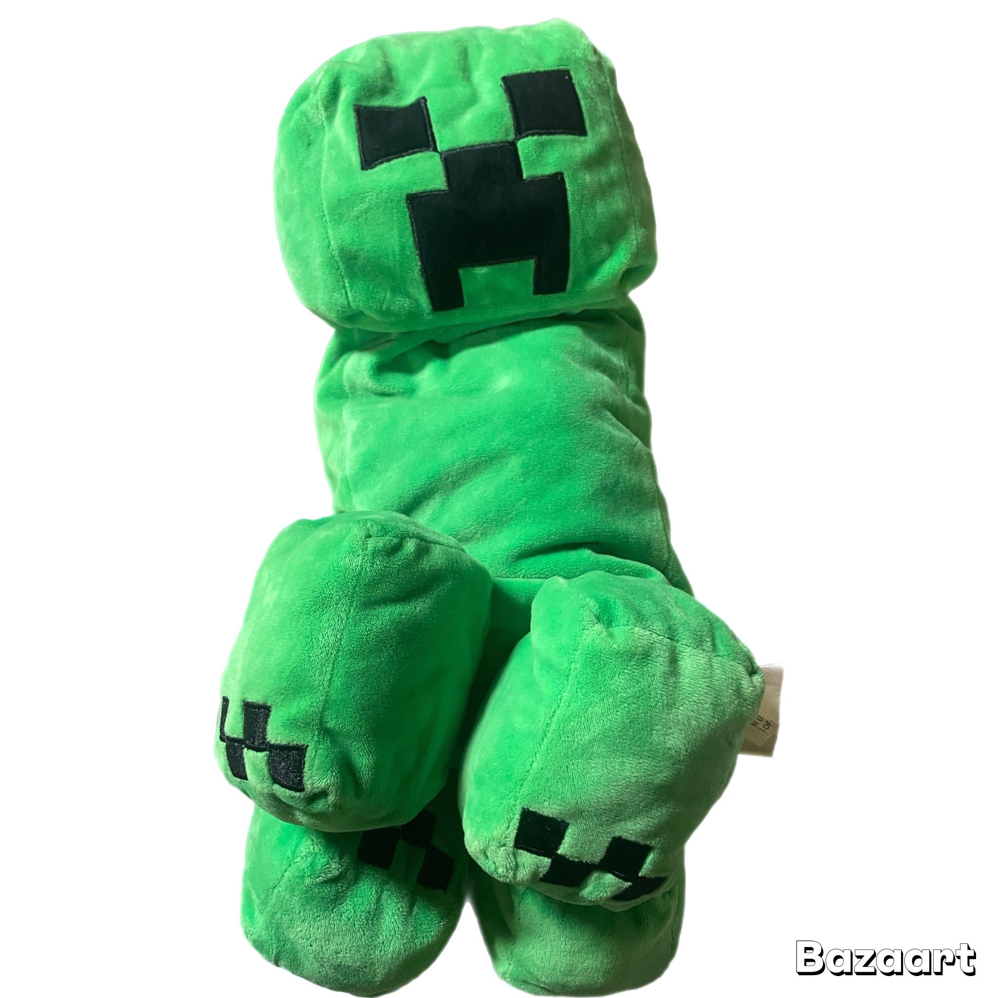 Minecraft CREEPER Plush 20 inch Plush Toy Stuffed Pillow Green Black