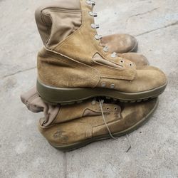 Military Boots Size 10.5R 