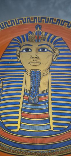 Egyptian Pharaoh Decorative Collector Plate