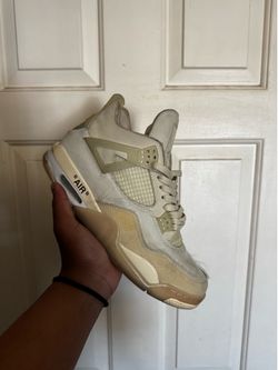 Off white Jordan 4 Sail