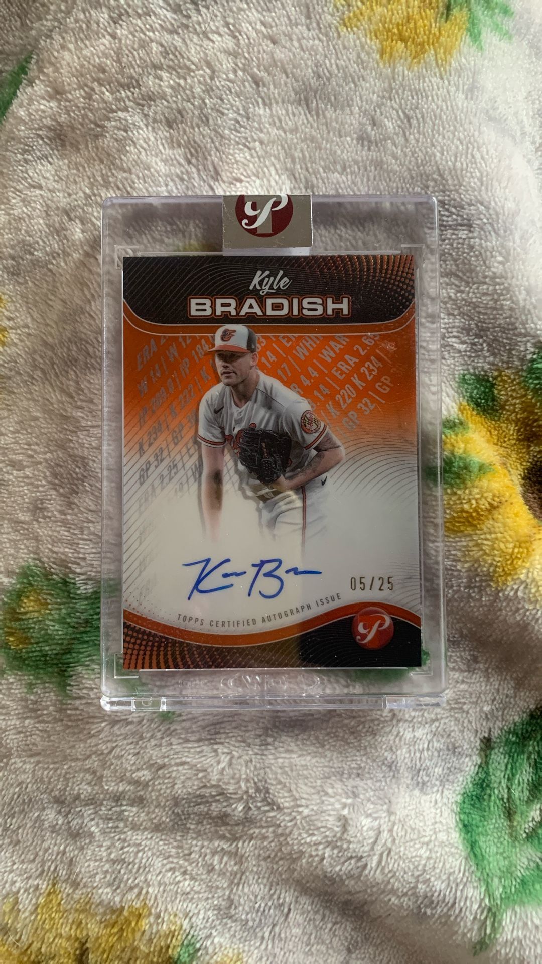 Kyle Bradish Autographed MLB Trading Card