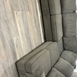 Gray Sectional 