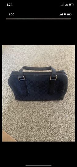 Black Gucci purse