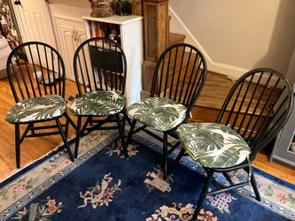 4 vintage dining chairs