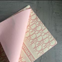 Pink Luxury Flower Wrapping Paper