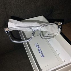 New Burberry Transparent Glasses 