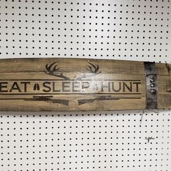 Man Cave Hunting Sign 