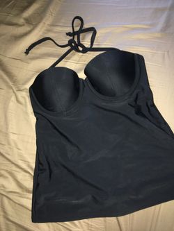 Underwire Halter Tankini Top For Women