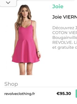Joie Pink Dress Size Small 