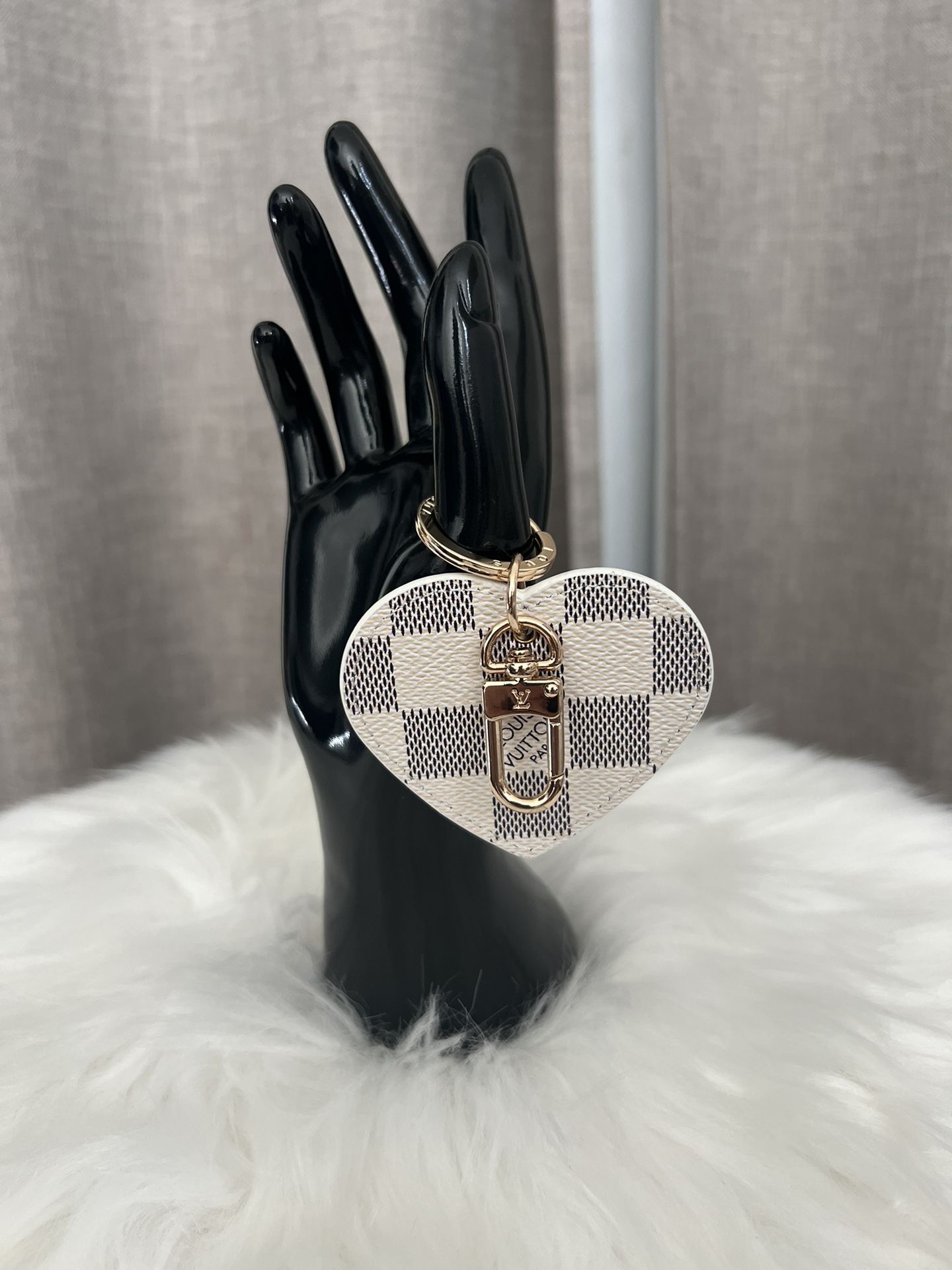 Keychain/ Bag Charm Leather Brand New
