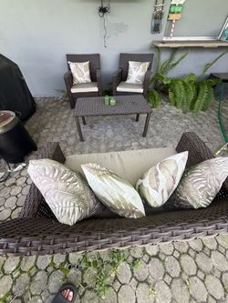 Wicker Patio Set