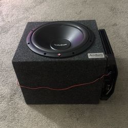 Subwoofer And Amp 12in