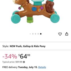 Kids Learning Musical Horse