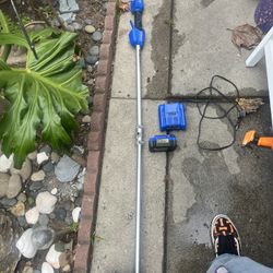 Kobalt Weed Wacker With Battery And Charger